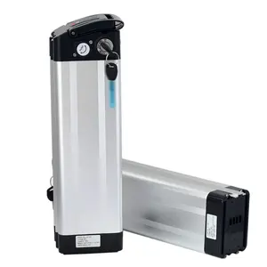 Type de poisson Ebike batterie 18650 batterie au Lithium 36V 10ah argent vélo électrique 15ah 16ah vélo électrique batterie au Lithium 15A