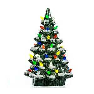 Ev Dekorasyon Hediyeler Noel Seramik Ağacı