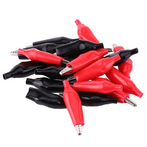 ONLYOA <span class=keywords><strong>Mini</strong></span> pince crocodile en métal bon marché électrique avec bottes de sécurité pour ECG EKG Ecg <span class=keywords><strong>pinces</strong></span> <span class=keywords><strong>crocodiles</strong></span> - Product Image 5