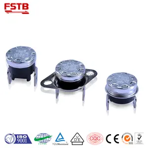 KSD301 bimetal termostat 16a 250v fiyat termal koruyucu (1/2 "disk) FSTB