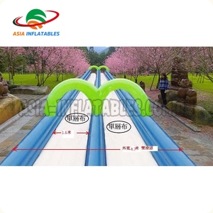 Gran venta <span class=keywords><strong>de</strong></span> verano gigante al aire libre inflable <span class=keywords><strong>agua</strong></span> slip n slide fiesta - Product Image 3
