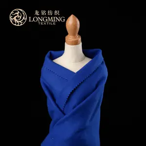 Alibaba fornecedor de alta qualidade tecido de poliéster escovado tr adequando tecido