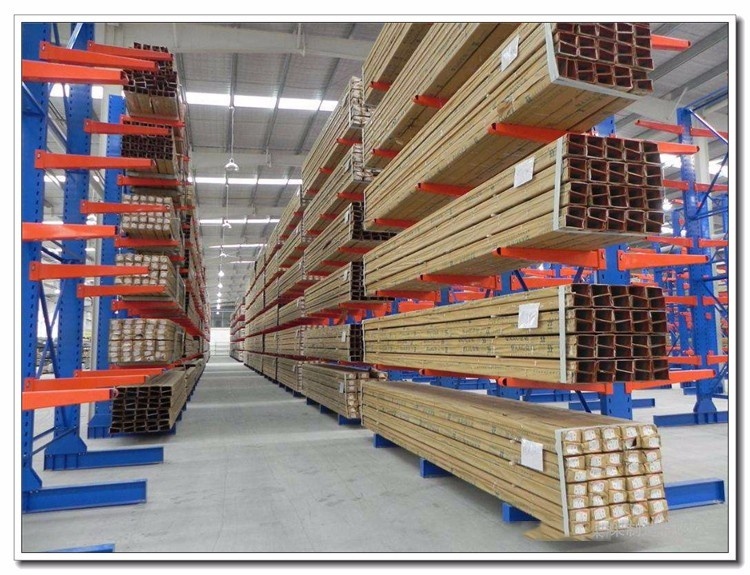Entrepôt en Acier Robuste de Haute Qualité Adapté Aux Besoins Du Client De Tuyau De Stockage En Porte-à-faux