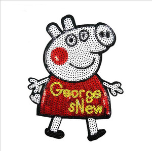 2018 Applique <strong>Patch</strong> Gold Sequins Embroidery <strong>Patch</strong> Custom Sew or Iron on by Embroidery <strong>Patch</strong> Machine - Product Image 5