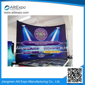 Vivid trade show telón de fondo soporte para la promoción, 2015 recién llegado de tomada en especie - Product Image 4