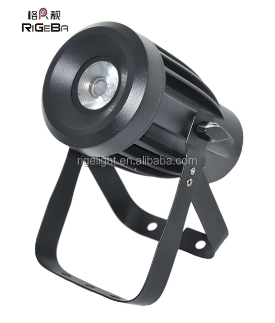 Narrow Beam 10w RGBW 4in1 Led Mini Par Can Pin Spot Light