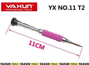 Nuevo <span class=keywords><strong>Destornillador</strong></span> <span class=keywords><strong>YAXUN</strong></span> NO.11 T2 Especial para Reparación de Huawei P8 P9 Mate 9, <span class=keywords><strong>Destornillador</strong></span> Torx Profesional para Reparación de Teléfonos Móviles - Product Image 2