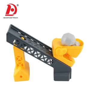 HUADA costruzione auto Mini inerziale giocattolo carrello elevatore <span class=keywords><strong>con</strong></span> materiale strumento di consegna & suono e luce - Product Image 5