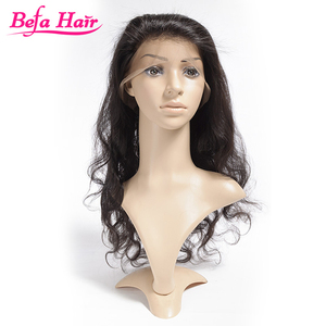 Befa Hair Cheap Wholesale Brazilian Virgin Hair Body Wave 360 Lace Frontal Wig - Product Image 2