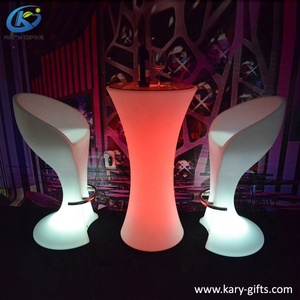 Baril de vin LED table bar bar extérieur table allument le tableau de barre - Product Image 5