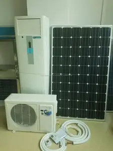 100% GMCC DC48V off grid melhor preço unidade de condicionador de ar de janela 12000BTU 18000BTU movido a energia solar