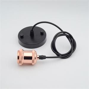 Douille de lampe vintage en aluminium moulé sous pression sans interrupteur, support de lampe E26/E27 pour <span class=keywords><strong>ampoule</strong></span> Edison - Product Image 5