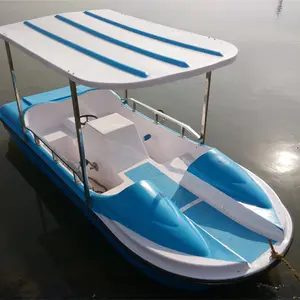 Yeni tasarım fiberglas su pedallı bot satılık