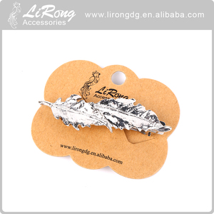 Barrettes en métal transparentes pour filles françaises, accessoires pour cheveux - Product Image 1