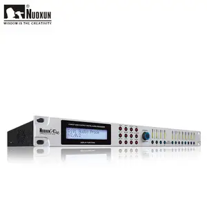 Professional 4 input 8 output digital audio processor sound system