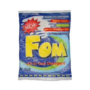 400 g FOM la migliore vendita di sapone in polvere detersivo per il bucato in polvere sapone detersivo in polvere dalla fabbrica della cina
