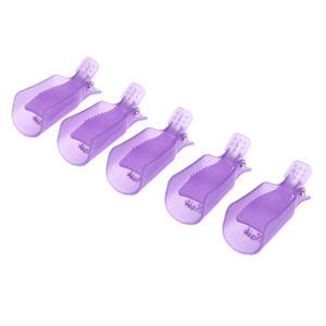 Kit de manucure et pédicure avec dissolvant pour vernis à ongles en gel, ensemble de capuchons réutilisables, dégraissant, enveloppe pour les doigts, nettoyant, clip pour retirer le vernis - Product Image 2