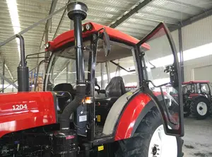 Mesin 120hp 1204 traktor pertanian dengan yto a.c. kabin