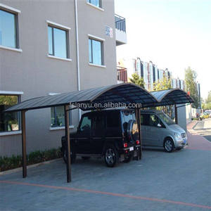 Moderne cantilever d'ombre de stationnement de voiture avec des matériaux de construction bon marché - Product Image 6