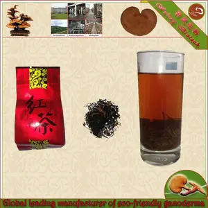 Bebida orgânica chá saudável ( Tanyang Kung Fu preto ( vermelho ) chá com Reishi Slice )
