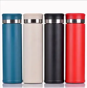 Smart double wall vaccum insulated stainless steel water bottle with sensor 17 OZ 500ml