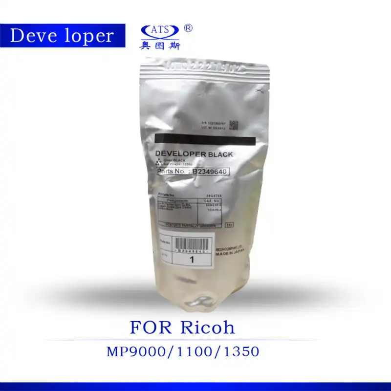Genuine for Ricoh MP9000 1100 1350 B2349640  B234-9640  type 27 Black Developer original and new copier developer