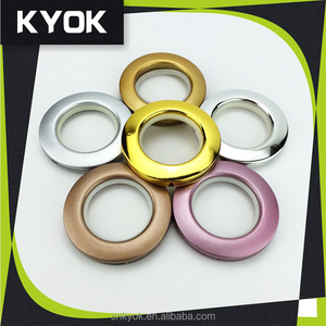 Anneaux décoratifs pour rideaux, œillets en plastique pour rideaux - Product Image 4