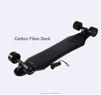 Welshow — Skateboard de Sport ultraléger, planche à roulettes électrique, en Fiber de carbone plus avancé, télécommande sans fil à main