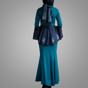 Ultima moda Baju Kurung <span class=keywords><strong>abbigliamento</strong></span> etnico con stampa più recente <span class=keywords><strong>abbigliamento</strong></span> islamico moderno In malesia - Product Image 4