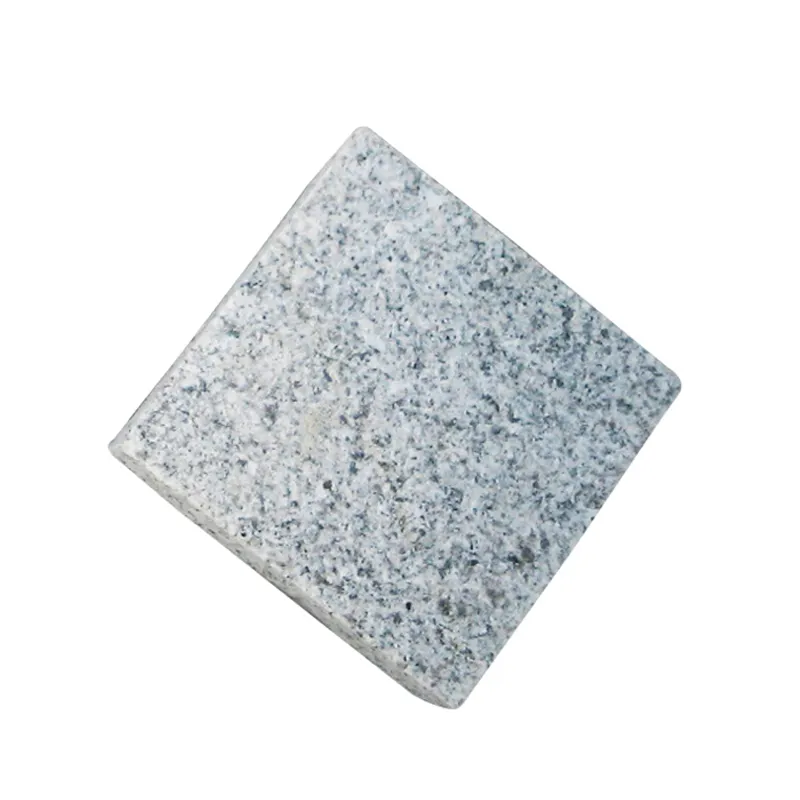 Natural al aire libre G603 de plata gris granito flameado de pavimentación