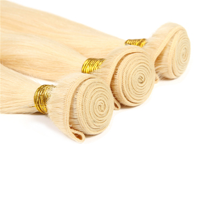 Livraison gratuite, remise, cutical aligné, blond miel brésilien <span class=keywords><strong>613</strong></span> naturel, cheveux lisses Remy - Product Image 3