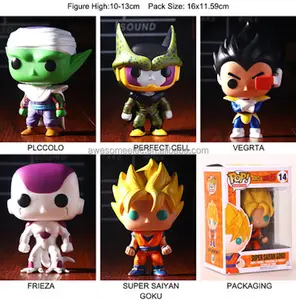 2017 al por mayor Dragon Ball xenoverse PVC figura de acción y alta calidad funko pop