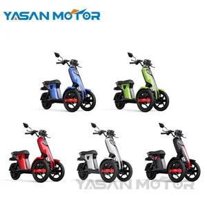 hot selling 1200W BOCSH Itango 3 wheel Electric Tricycle scooter Moped With EEC Approval