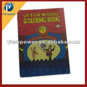 The Magic cartoon coloring book magic trick street magic close up prop