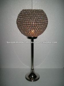 Portavelas Candelabro de cristal Portavelas de cristal Bola de cristal Best Seller - Product Image 2