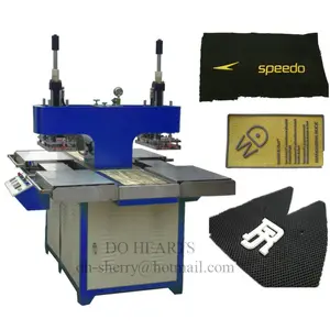 3D silicone label/logo on clothes making machine