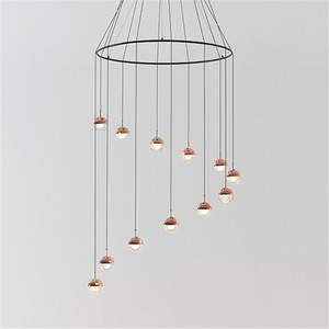 <span class=keywords><strong>Villa</strong></span> Restaurant Belle Lustre Moderne G4 Éclairage Acrylique Boules Pendentif Lampe de <span class=keywords><strong>La</strong></span> Chine - Product Image 1