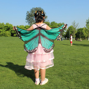 Capa de Alas de Mariposa para Niñas, Disfraz de Princesa para Cosplay - Product Image 3