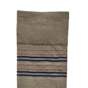 Women's Bamboo &amp; Spandex Eco-Friendly Crew Length Thick Breathable <strong>Socks</strong> with Geometric Pattern - Product Image 2