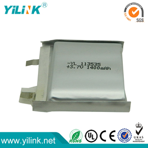 Yilink 113535 lithium-polymer-akku <span class=keywords><strong>3</strong></span>,7 v 1400 mah li-ion akku - Product Image 3