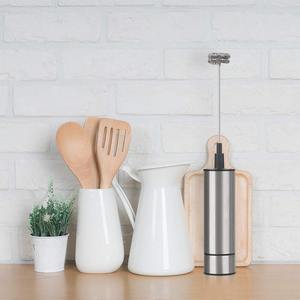 Schiumarola elettrica per caffè e tè cucina bevanda schiumatrice agitatore crematrice Cappuccino frusta miscela schiumosa frullino per uova - Product Image 6