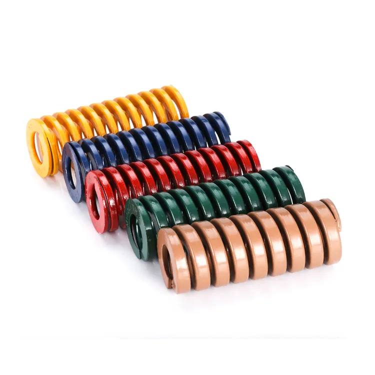 Mold spring 65mn rectangular spiral compression strong compression spring hardware flat wire spring
