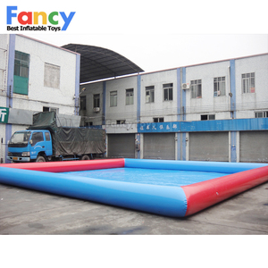 Piscine gonflable portable 2026 pour enfants, bleue, pour la marche sur l'eau / Piscine gonflable pour bateaux en promotion - Product Image 3
