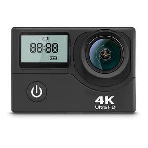 Eken ambarella a22 1080p 240fps 4k macchina fotografica di azione con microfono esterno e tutti gli accessori