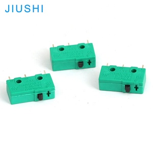 KW4-3Z-3-IC Kleiner Mikro-Endschalter 5A 250V T120 3-polig DONGHAI Schalter Grün 1NO 1NC - Product Image 3