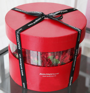 Prezzo a buon mercato rotondo del fiore della rosa scatola di imballaggio - Product Image 6