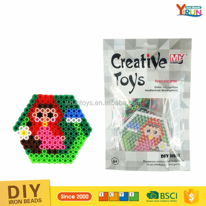 5mm Yirun Piccolo Hexagon kit fai da te per bambini <span class=keywords><strong>montessori</strong></span> hama CT-0023J stiratura perline - Product Image 2