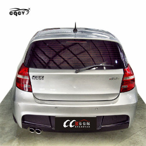 Super pefect FRP matériel M-T style large kit carrosserie pour <span class=keywords><strong>BMW</strong></span> <span class=keywords><strong>1</strong></span> <span class=keywords><strong>série</strong></span> <span class=keywords><strong>E87</strong></span> pare-chocs avant pare-chocs arrière côté jupes et aile spoiler - Product Image 3