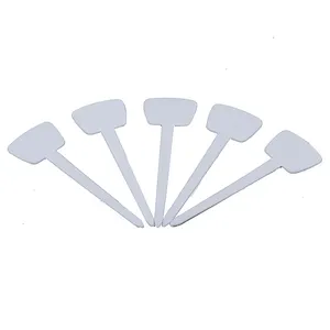 5/10/25PCS Plant Markers & Labels Little Tool Gardening Accessories 13.5cm * 5.5cm (White)