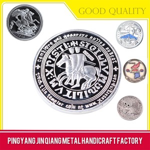 Dispositif régional Métal Laiton Têtes Je Gagne Queues Vous Perdre Médaille Monnaie Jeton - Product Image 6